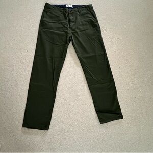 Scotch & Soda Olive Stuart Slim Fit Chinos Size 32